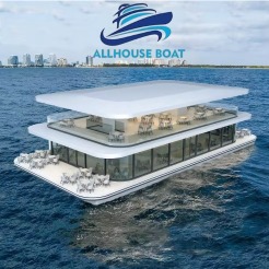 Luxury Aluminum House Boat Noah's Ark