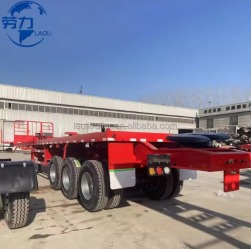 Flatbed Coal Transport Mongolia Trailer