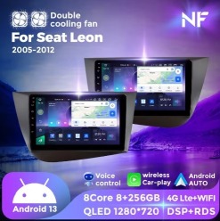 Android Qled Touch Seat Leon 2005-2012