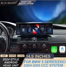 BMW 5 Series E60 E61 2003-2010 Carplay
